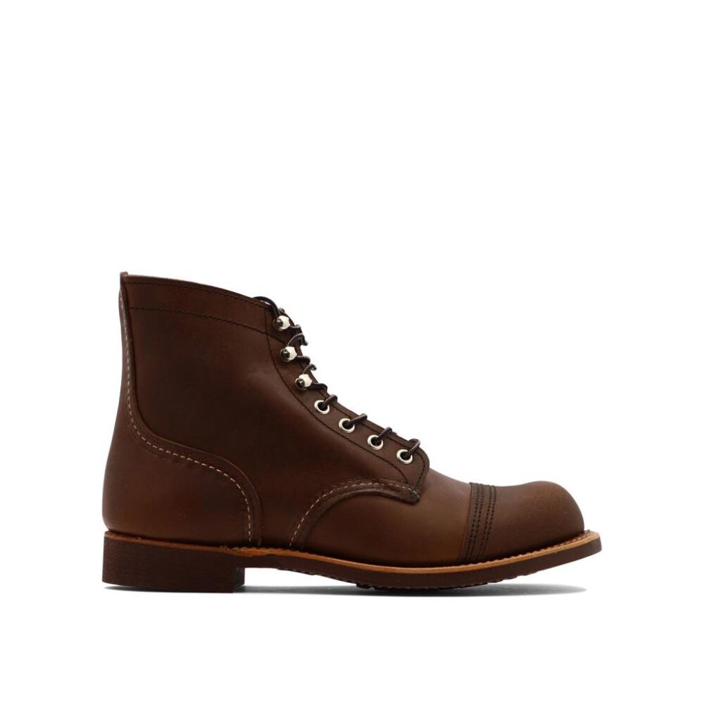 Red Wing Shoes Iron Ranger Lace-Up Ankle Boots US 8.5 Men